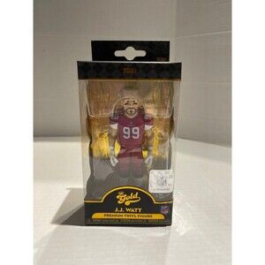 Funko Gold 5"  Premium Vinyl Figure J.J. Watt New in Box
